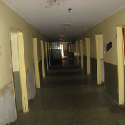 The corridor in Alonnah as it looked in October 2012
